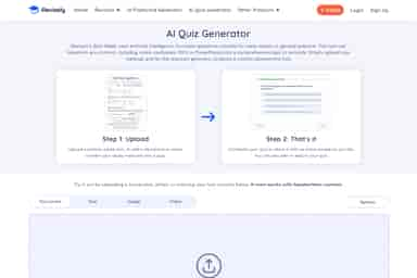 AI Quiz Generator in okeiai.com