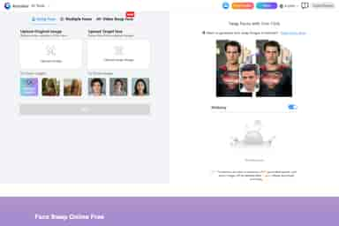 Remaker AI Face Swap in okeiai.com