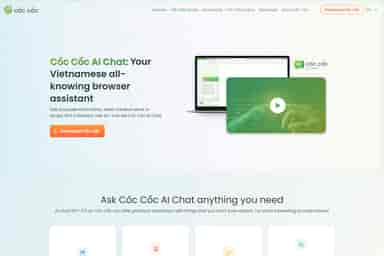 Cốc Cốc AI Chat in okeiai.com