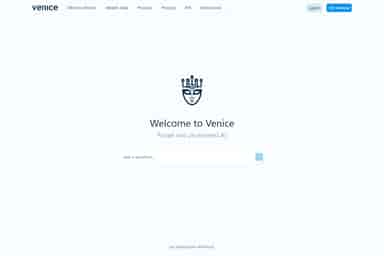 Venice AI in okeiai.com