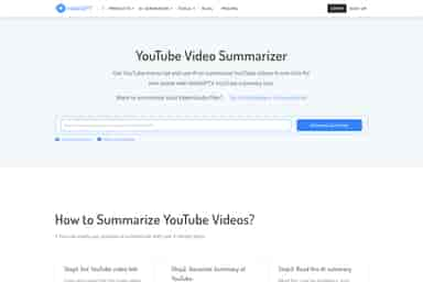 Video Summarizer in okeiai.com