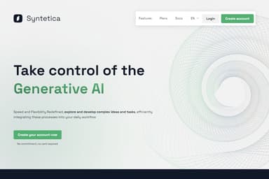 Syntetica AI in okeiai.com