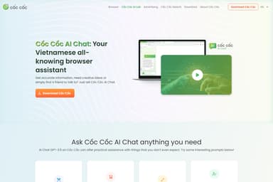 Cốc Cốc AI Chat in okeiai.com