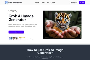 Grok AI Image Generator in okeiai.com