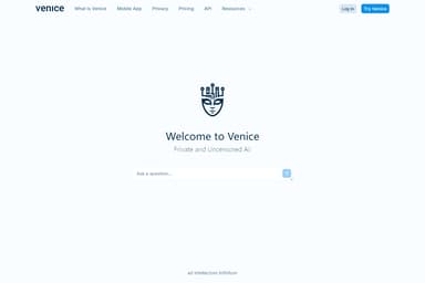 Venice AI in okeiai.com