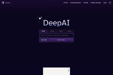 DeepAI in okeiai.com