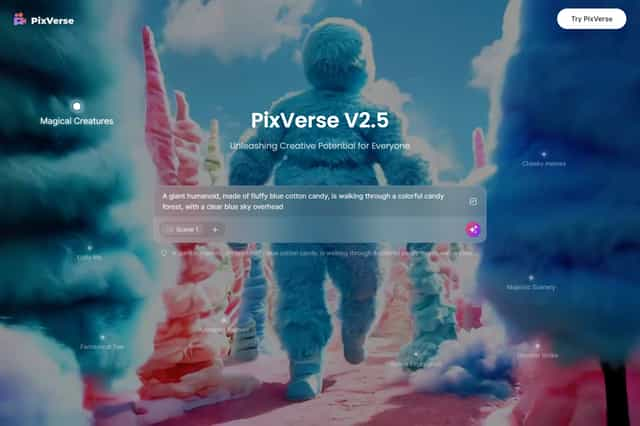 pixverse-v2 in okeiai.com