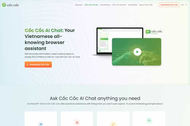 coccoc-ai-chat in okeiai.com