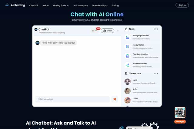 ai-chatting in okeiai.com