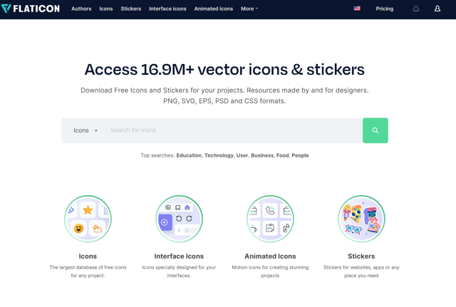 flaticon in okeiai.com