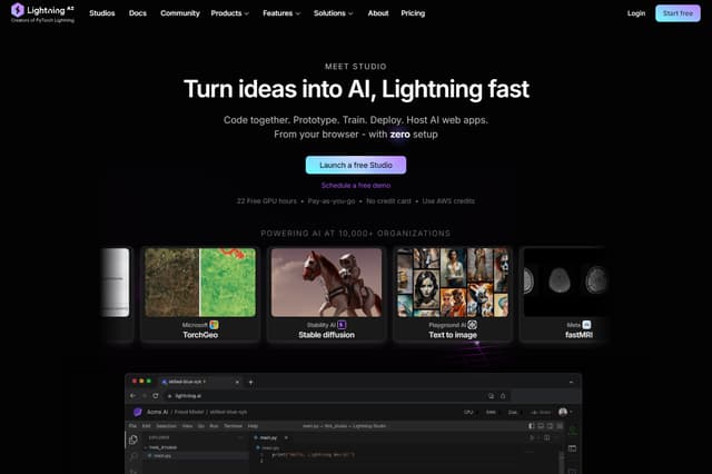 lightning-ai in okeiai.com