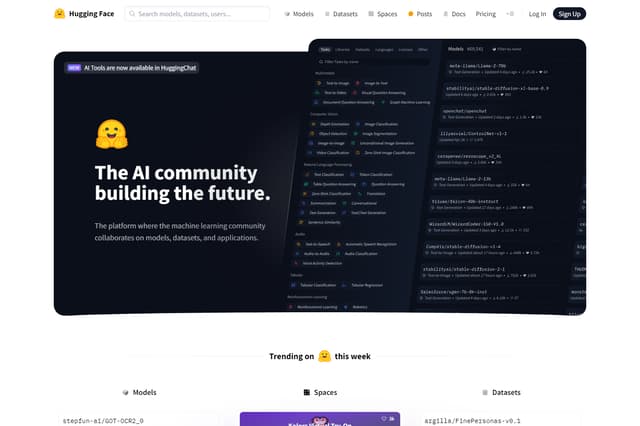 huggingface in okeiai.com